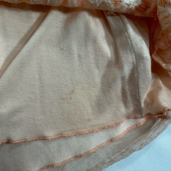 Soft Surroundings silk tunic dress peach size S - Picture 9 of 10